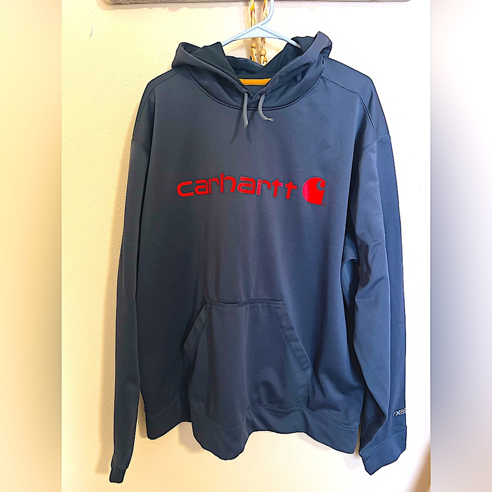 Carhartt hoodie like new. No tears spots or stains. 2xl. Water wicking material.